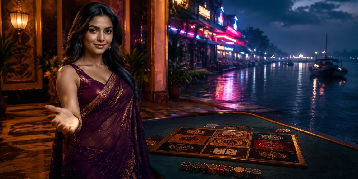 বরিশালে নিয়ন আলোয় আন্দার বাহার গেম উপভোগ করছেন খেলোয়াড়