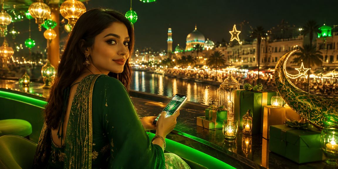 রংপুরে ঈদ উৎসবে মোবাইলে লাইভ বেটিং করছেন একজন ব্যবহারকারী